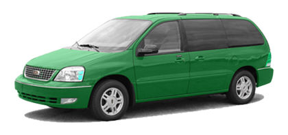 Green Ford Freestar